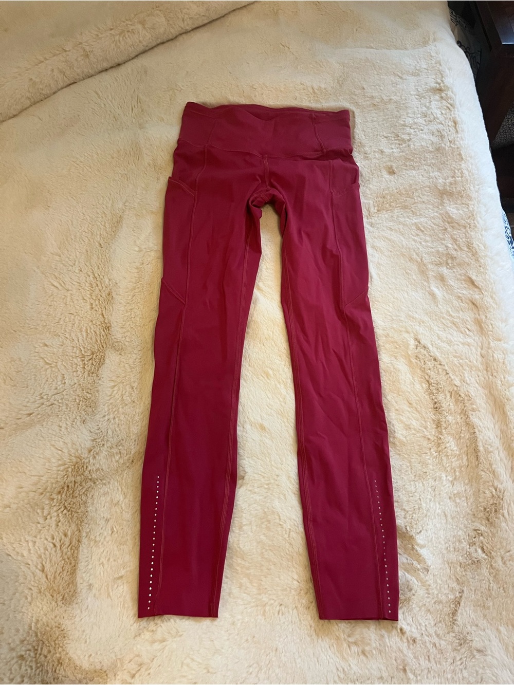 lululemon athletica High-Rise Burgundy Leggings